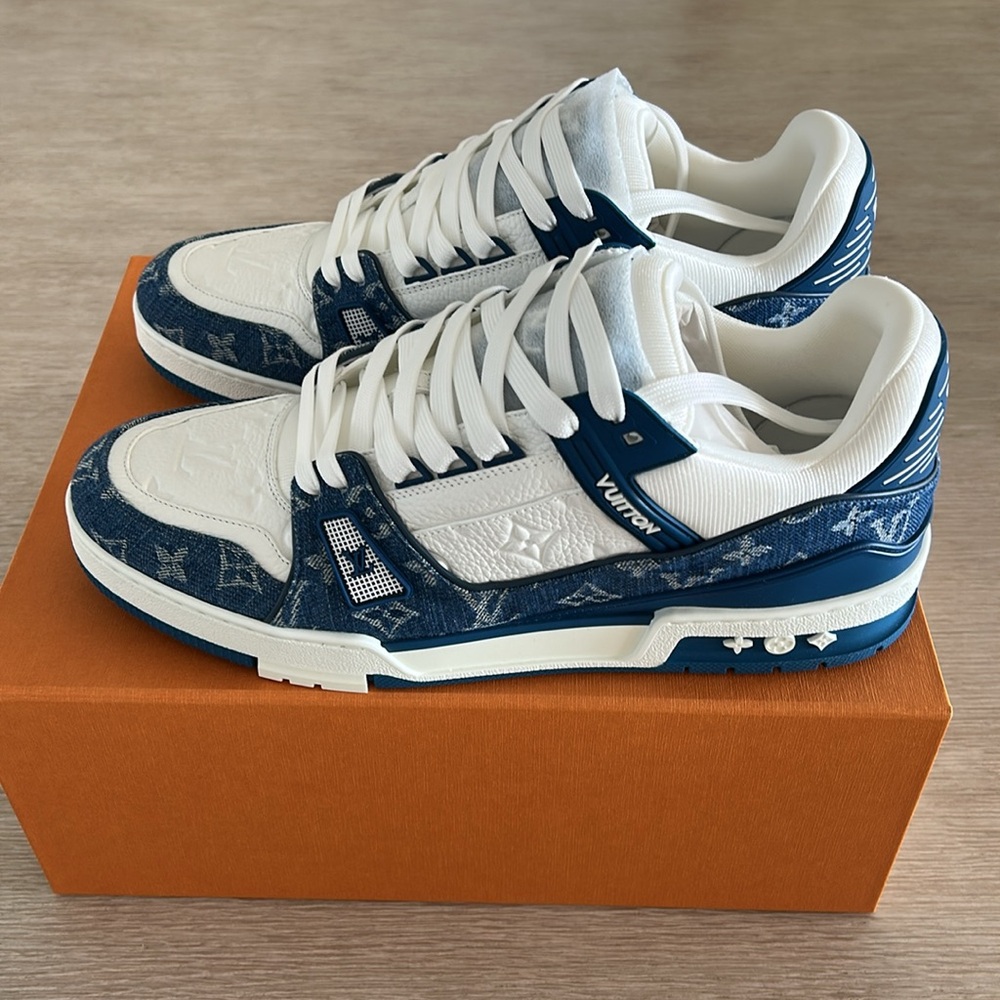 Louis Vuitton LV Trainer blue - Picture 4 of 5